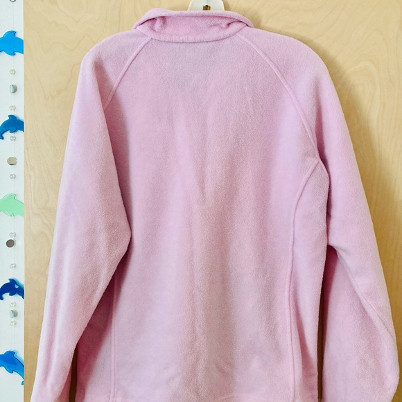 Columbia Breast Cancer Awareness Light Pink Fleece Jacket Women's Size Large - Picture 4 of 4